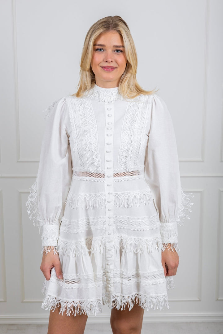 Silja Ls Short Dress Snow White | Kjoler | Smuk - Dameklær på nett