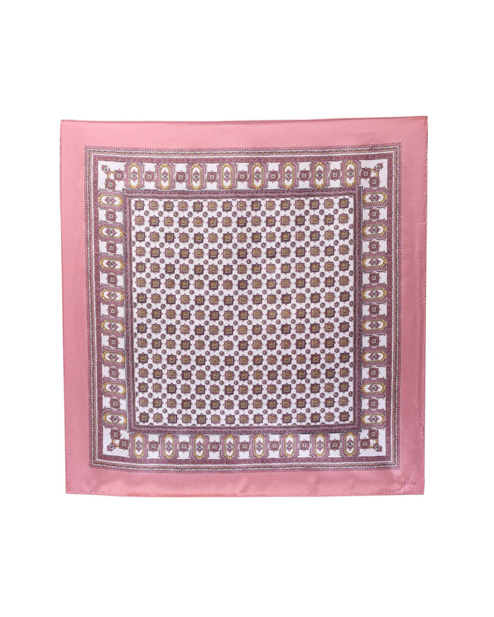 Silk Scarf 60X60 Blush Paisley | Accessories | Smuk