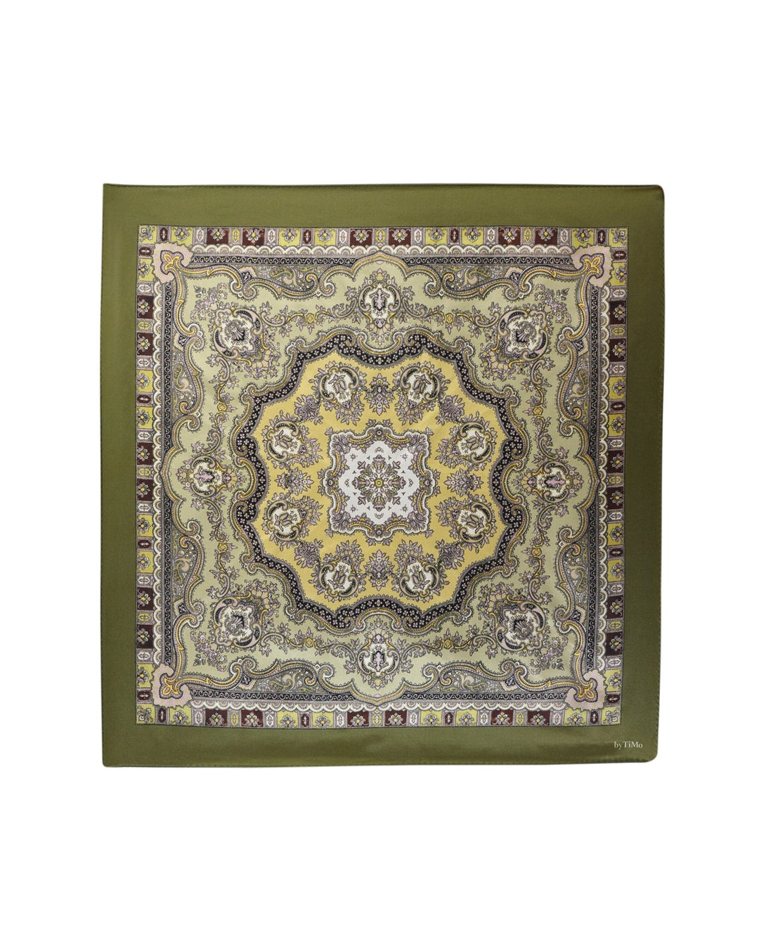 Silk Scarf 60X60 Forest Paisley | Accessories | Smuk