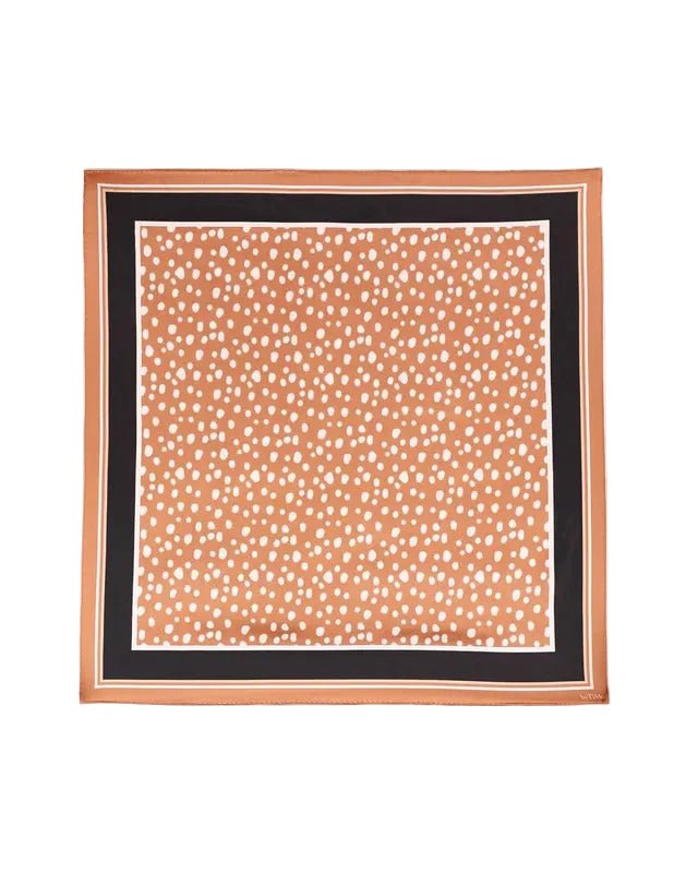 Silk Scarf 60X60 Stardust Copper | Accessories | Smuk