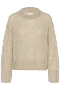 Sille Pullover Light Camel Melange