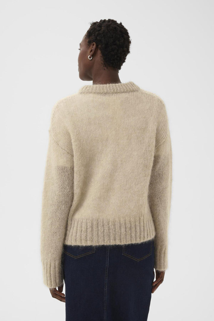 Sille Pullover Light Camel Melange | Genser | Smuk