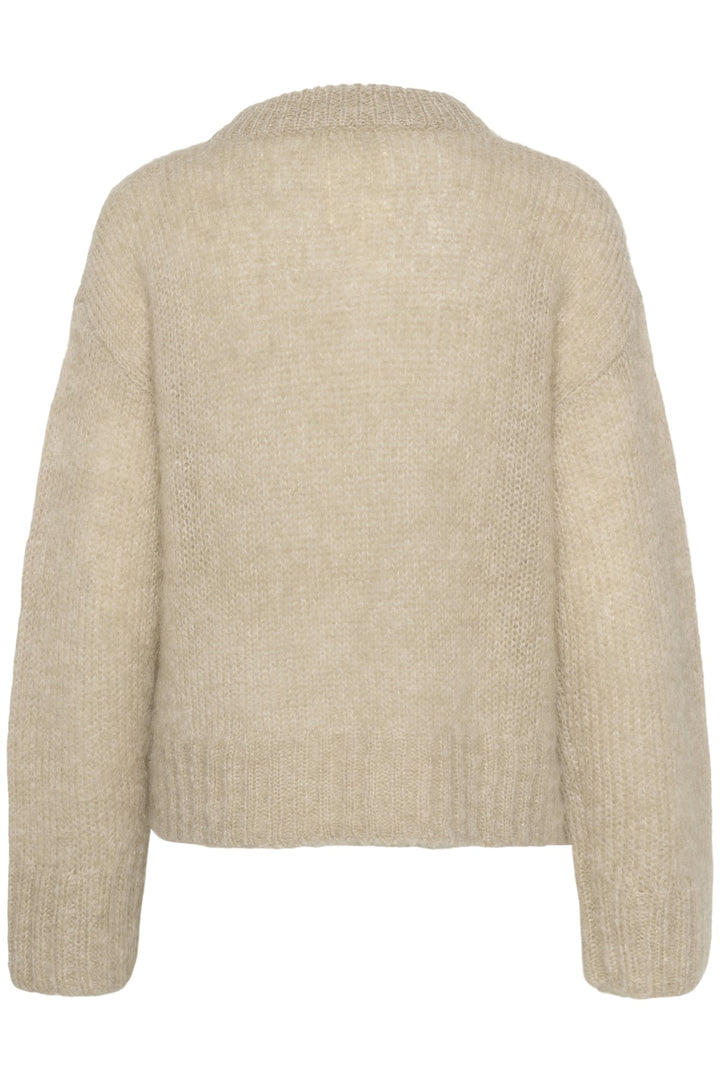 Sille Pullover Light Camel Melange | Genser | Smuk