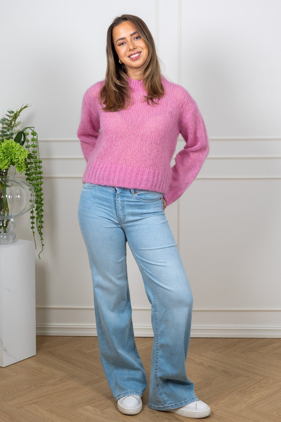 Sille Pullover Orchid Smoke | Genser | Smuk