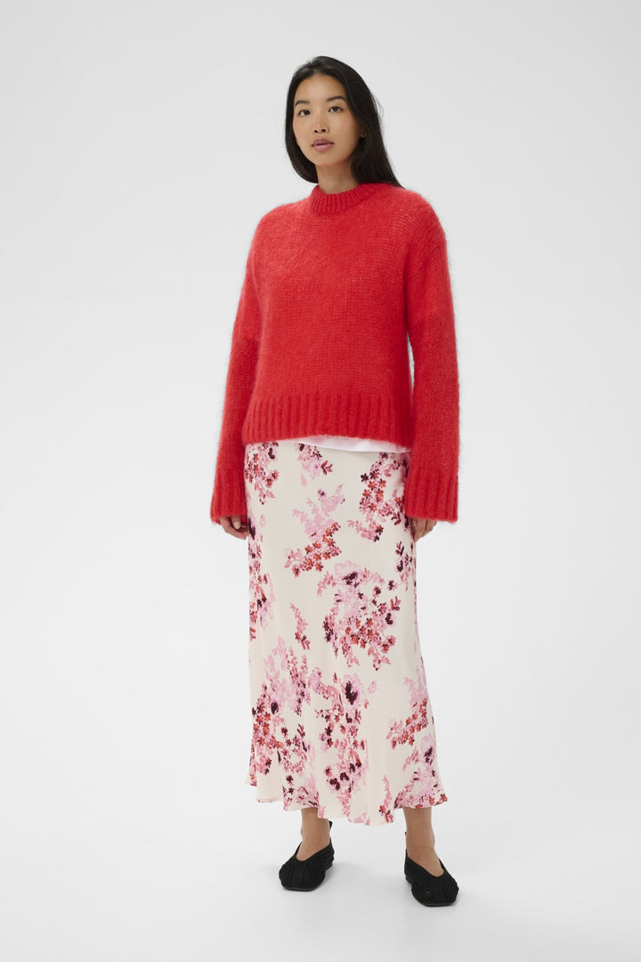 Sille Pullover Poppy Red | Genser | Smuk