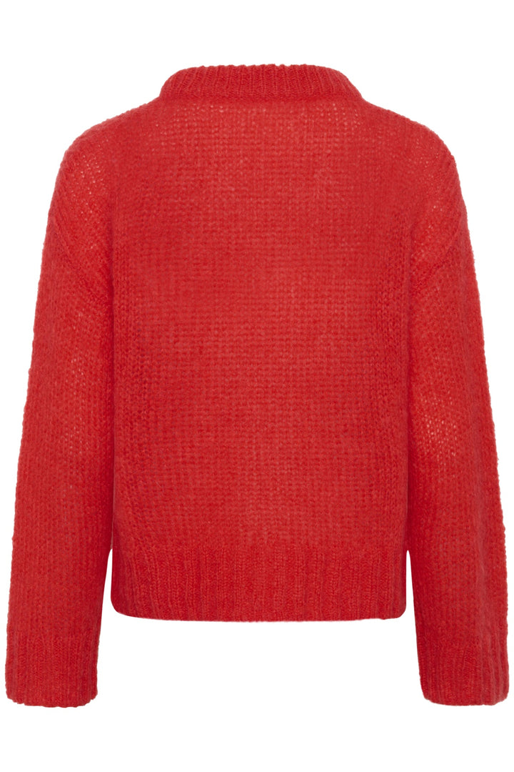 Sille Pullover Poppy Red | Genser | Smuk