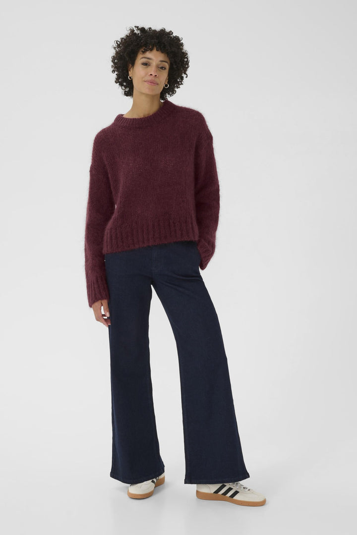 Sille Pullover Tawny Port | Genser | Smuk - Dameklær på nett