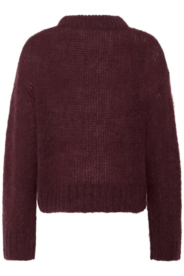 Sille Pullover Tawny Port | Genser | Smuk - Dameklær på nett