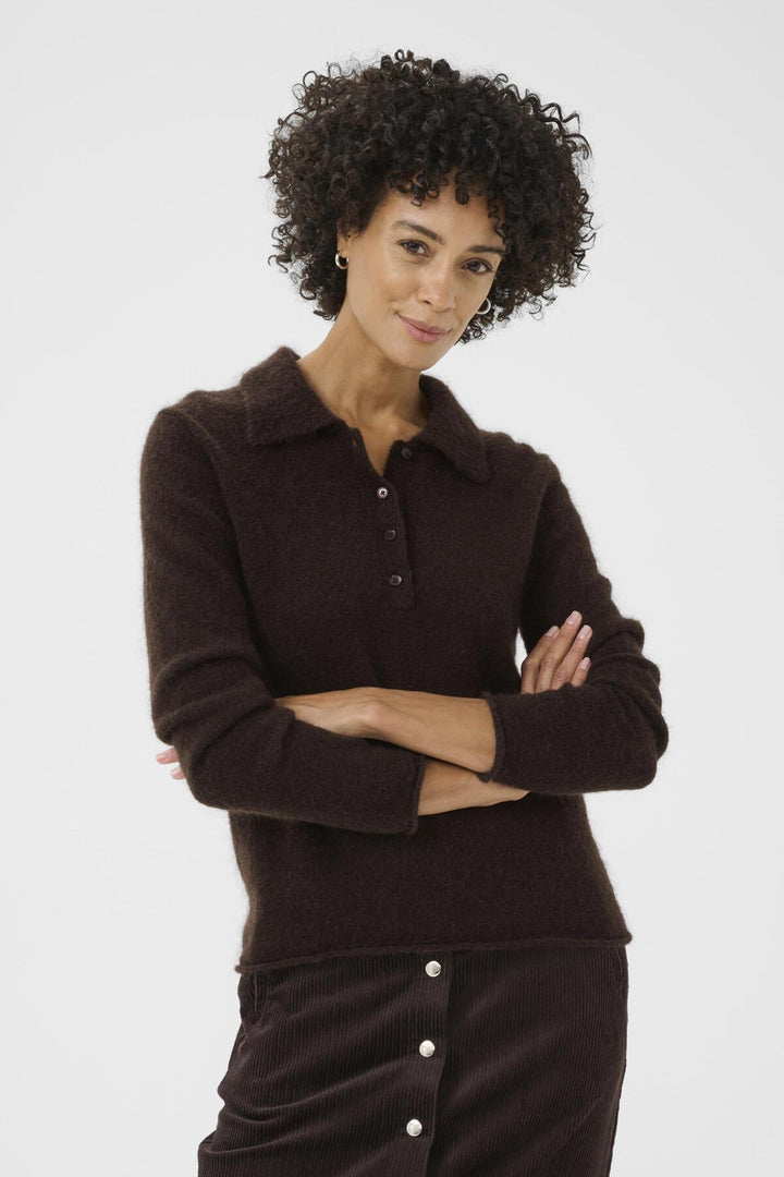 Silya Pullover Ganache Melange | Genser | Smuk - Dameklær på nett