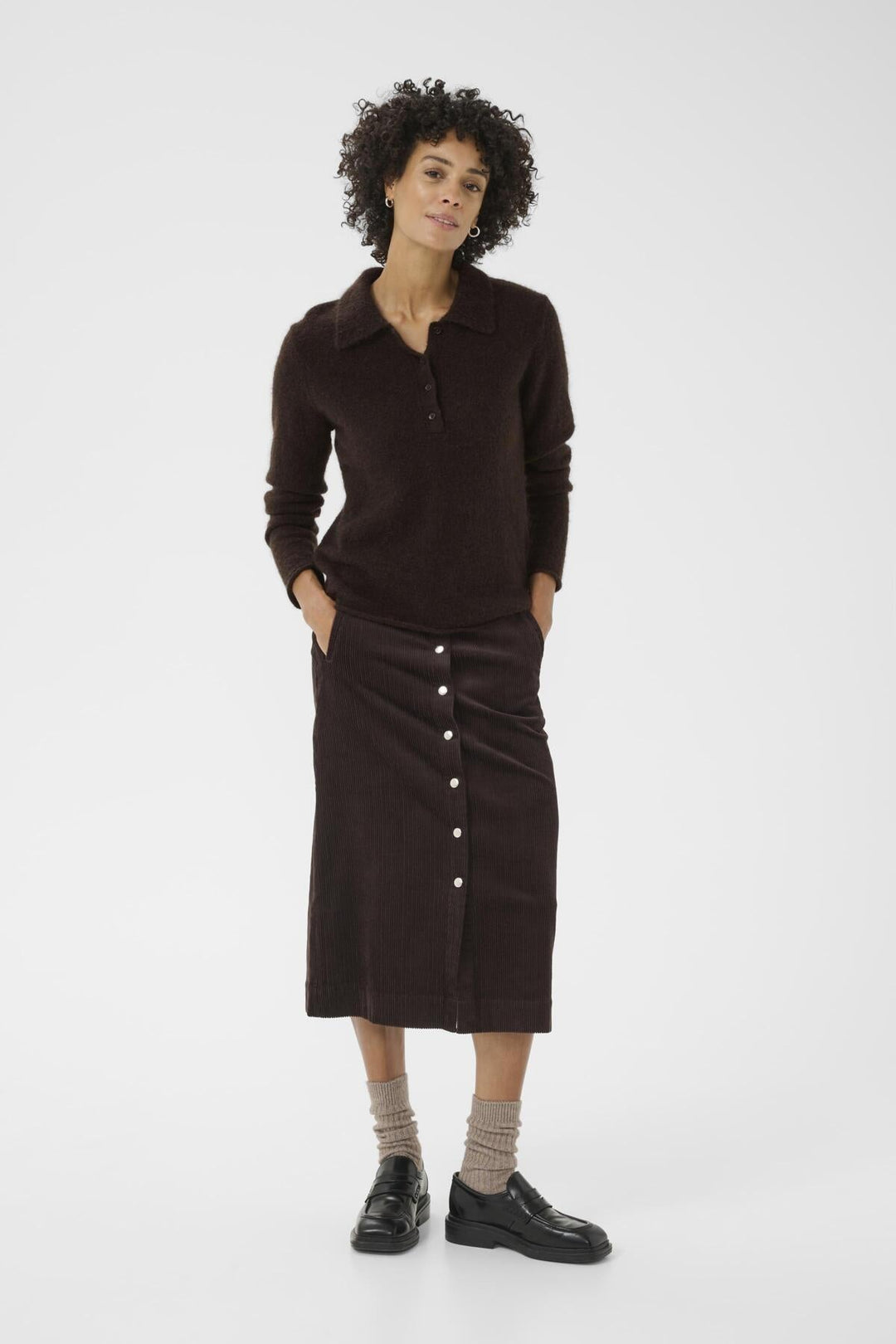 Silya Pullover Ganache Melange | Genser | Smuk - Dameklær på nett