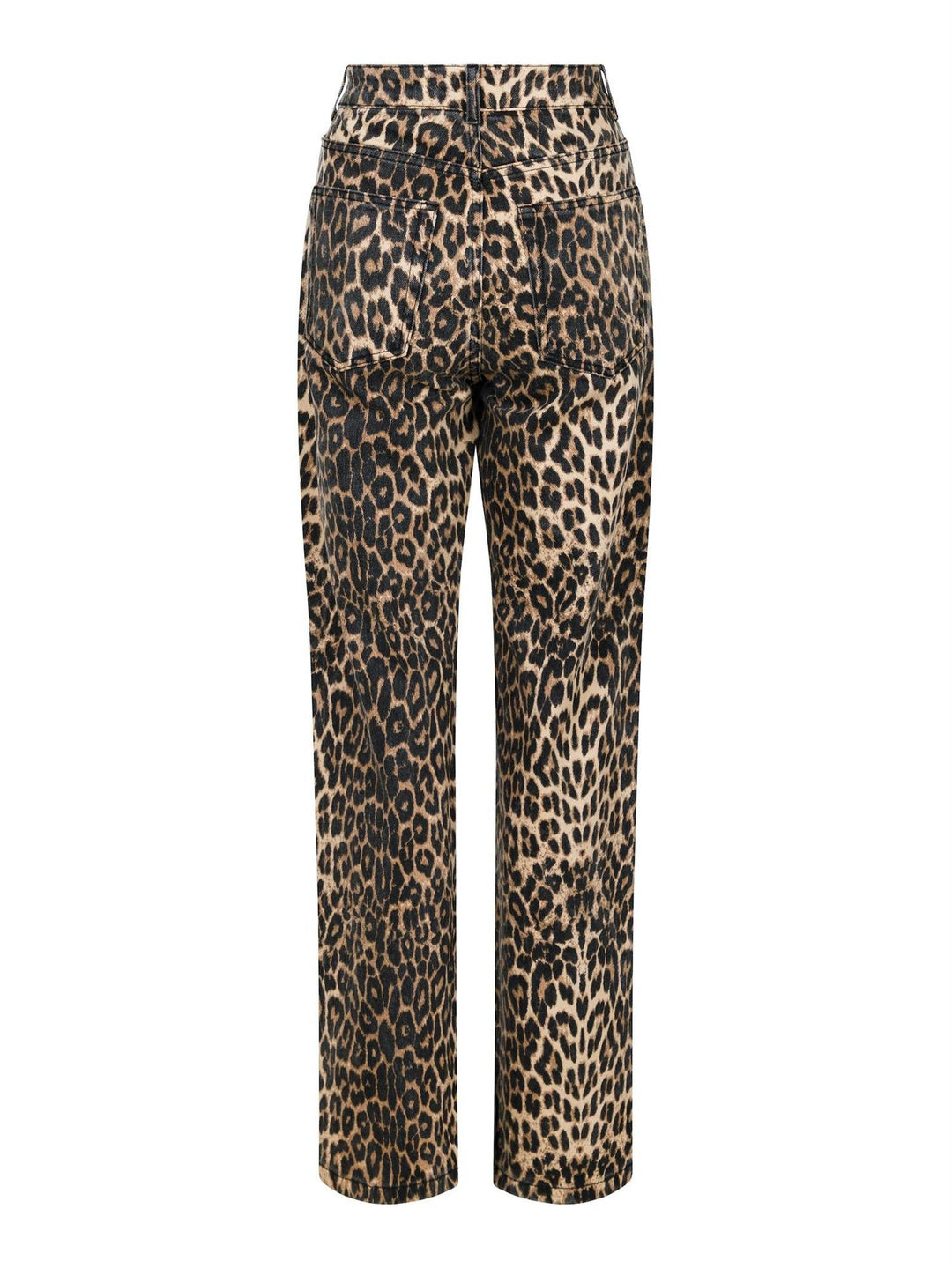 Simona Leopard Pants Leopard | Bukser | Smuk - Dameklær på nett