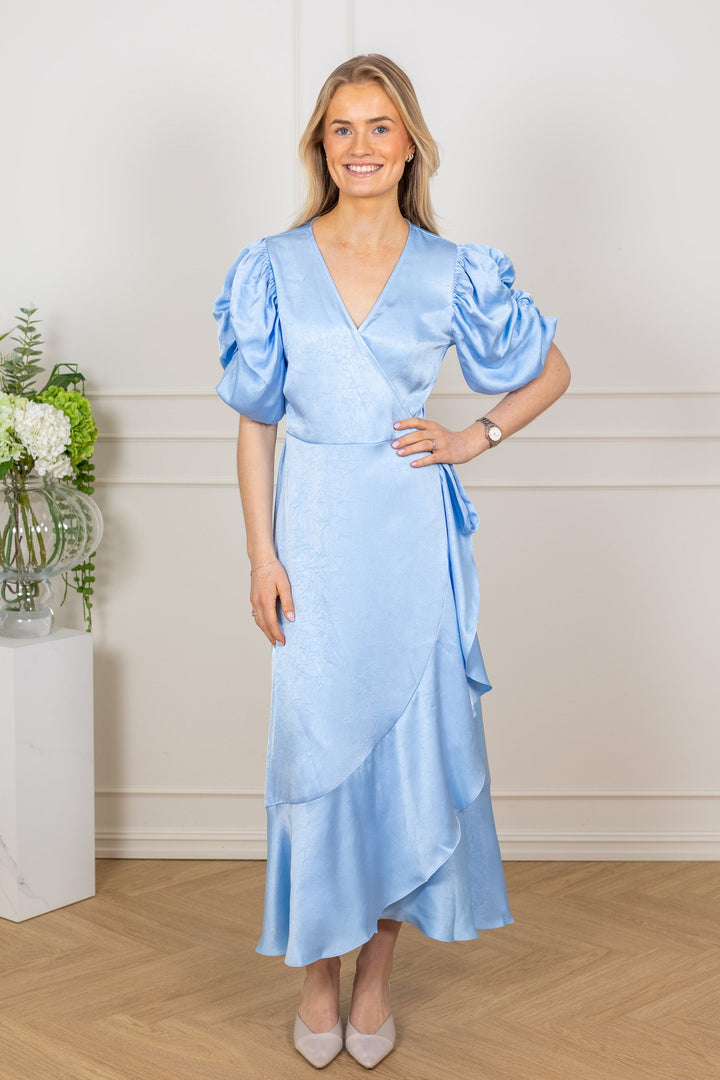 Sinda Dress Light Blue | Kjoler | Smuk