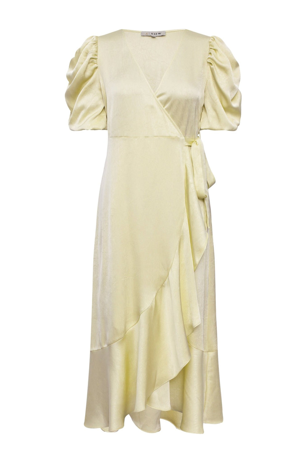 Sinda Dress Pale Yellow | Kjoler | Smuk