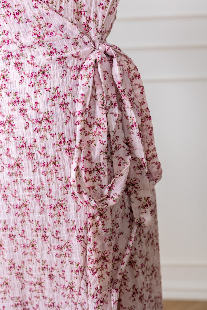 Sinda Print Dress Rose/Pink | Kjoler | Smuk