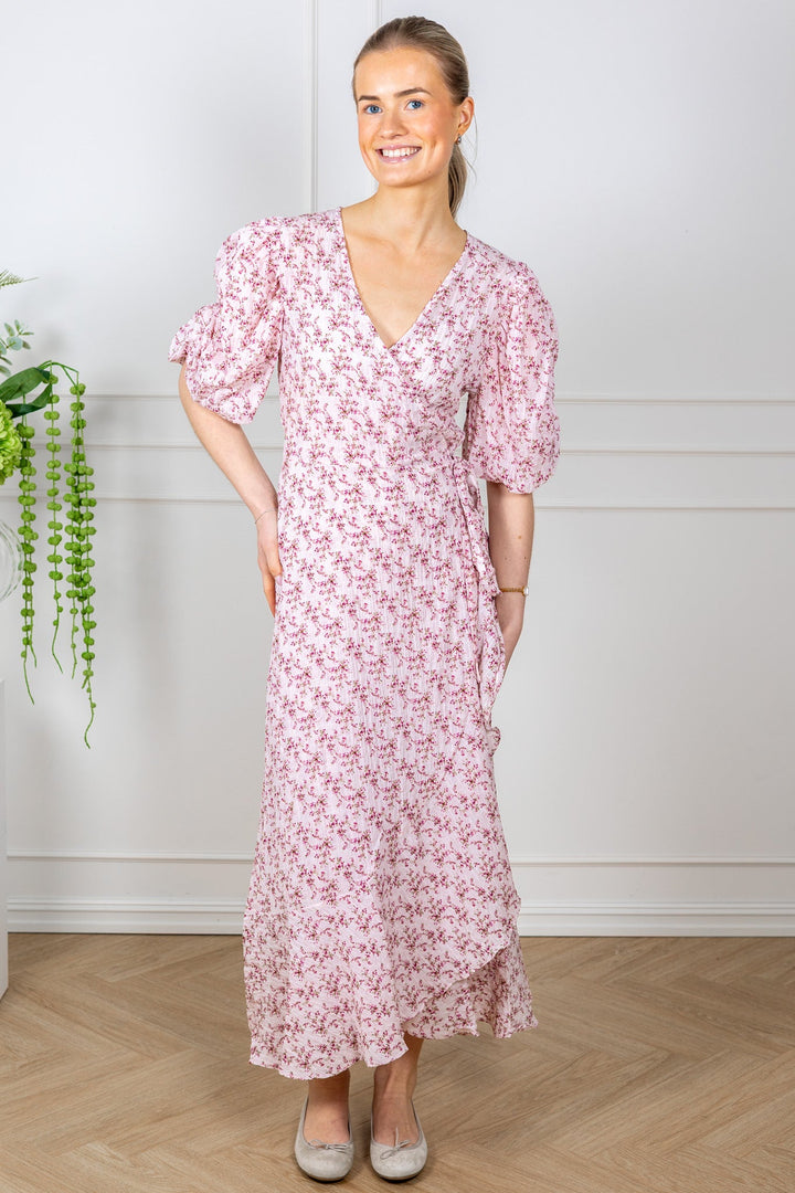 Sinda Print Dress Rose/Pink | Kjoler | Smuk