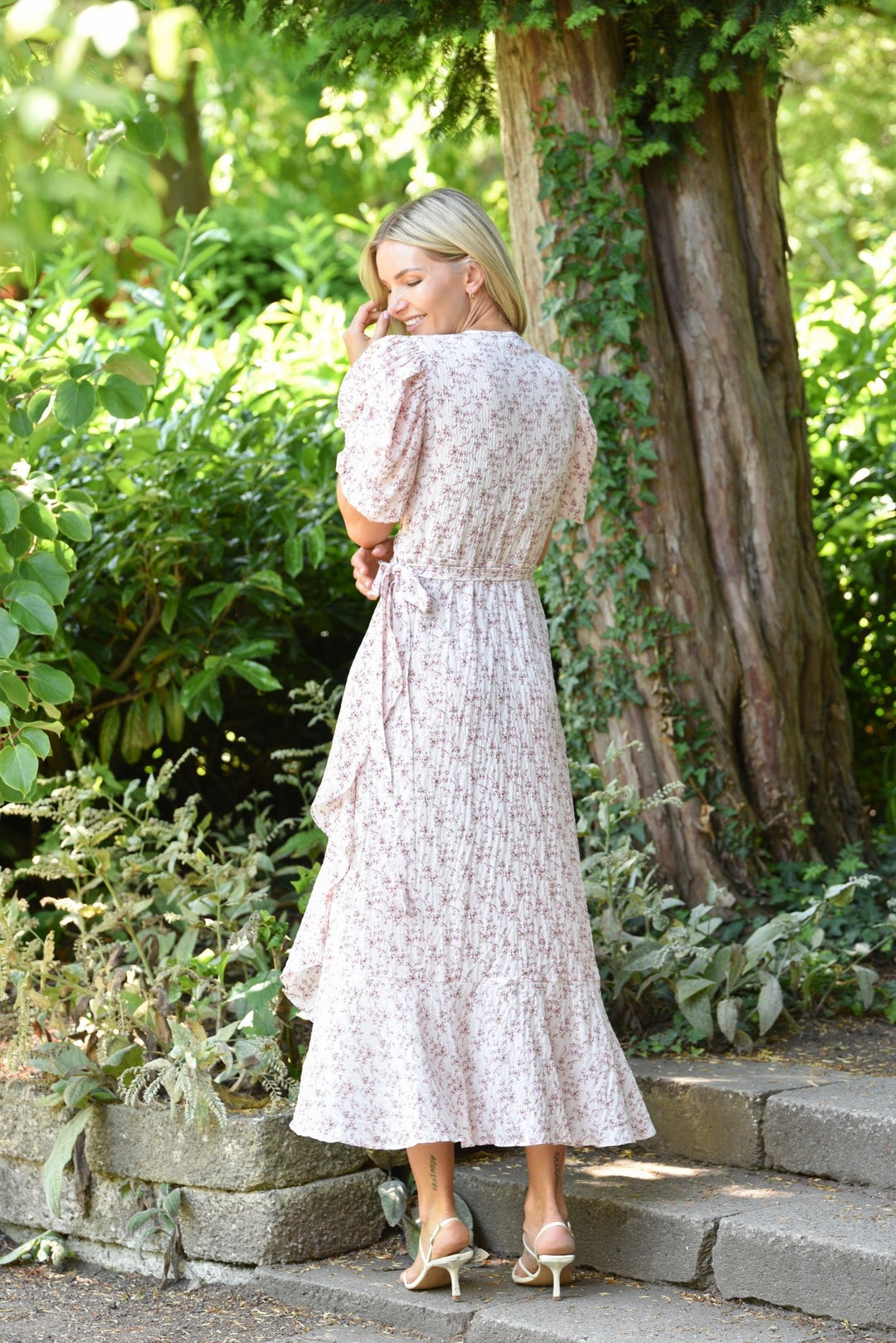 Sinda Print Dress Rose/Pink | Kjoler | Smuk