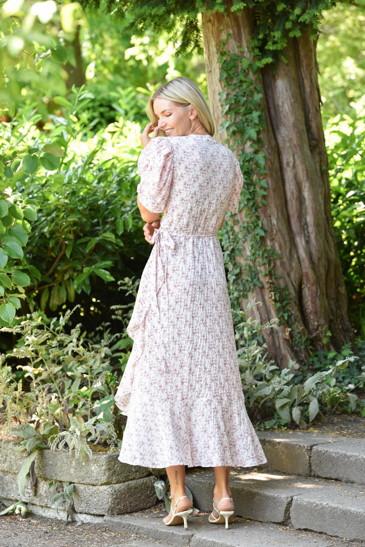Sinda Print Dress Rose/Pink | Kjoler | Smuk