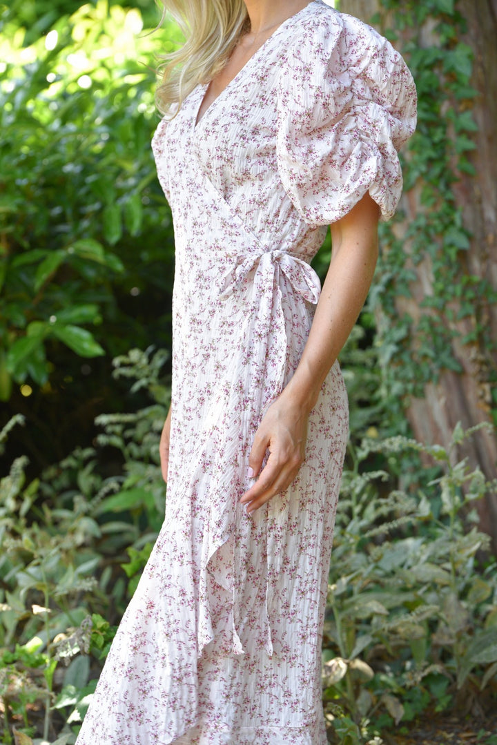 Sinda Print Dress Rose/Pink | Kjoler | Smuk