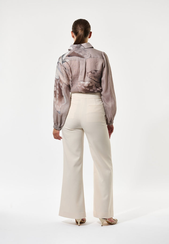 Sioma Blouse Ns Belladonna Latte | Skjorter og bluser | Smuk