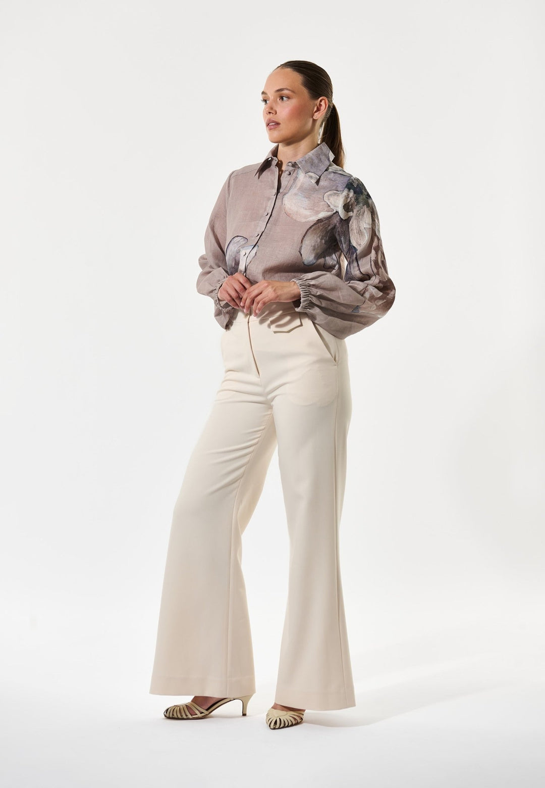 Sioma Blouse Ns Belladonna Latte | Skjorter og bluser | Smuk