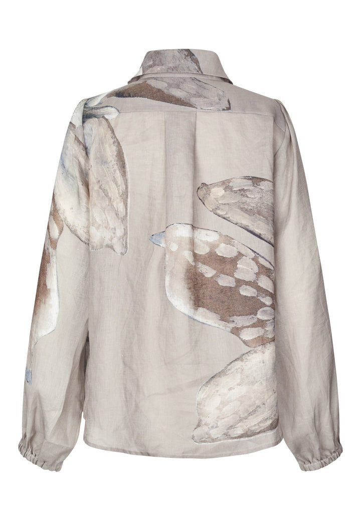 Sioma Blouse Ns Belladonna Latte | Skjorter og bluser | Smuk