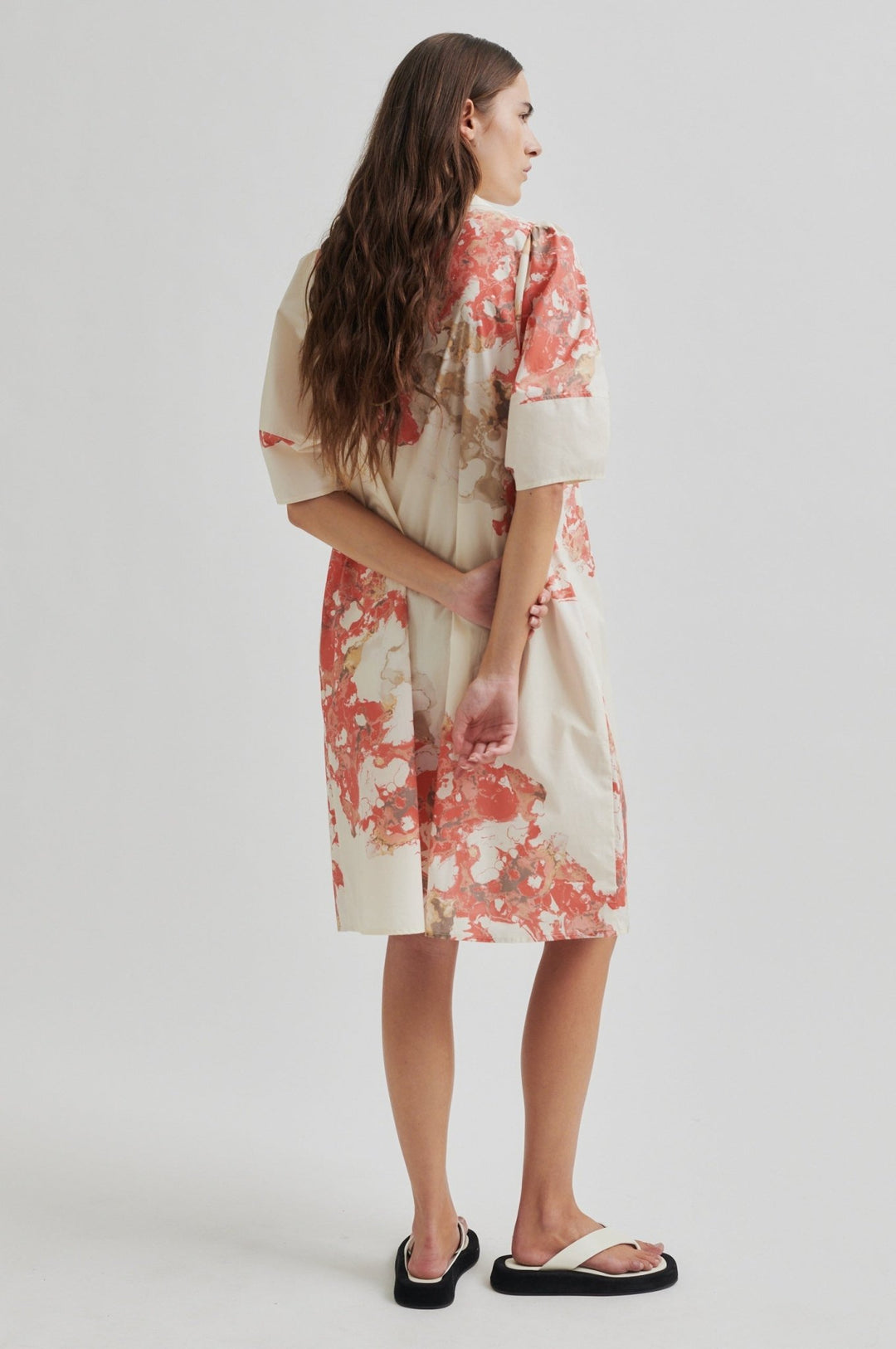 Sirmione Shirt Dress Spiced Coral | Kjoler | Smuk - Dameklær på nett