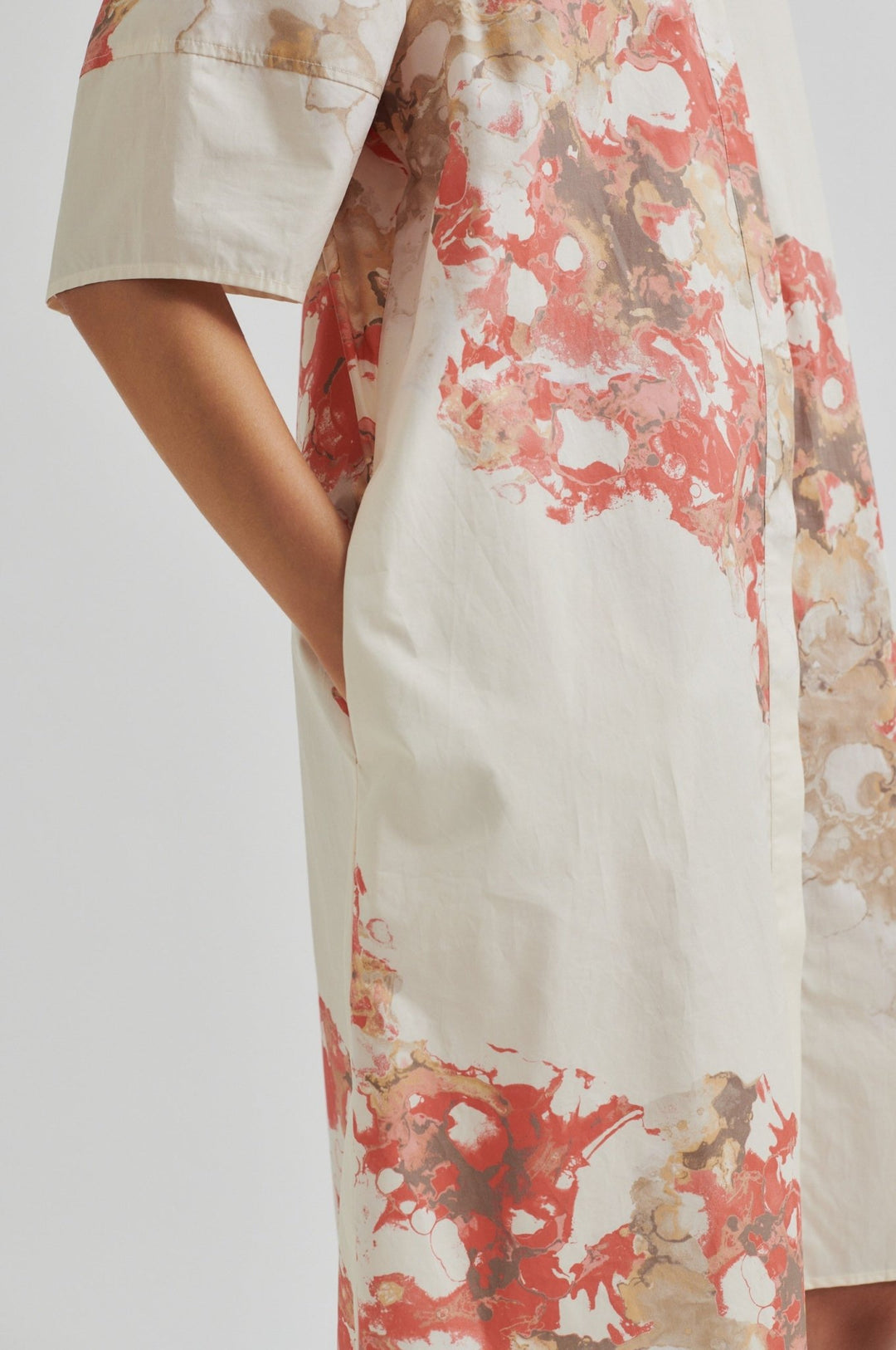 Sirmione Shirt Dress Spiced Coral | Kjoler | Smuk - Dameklær på nett