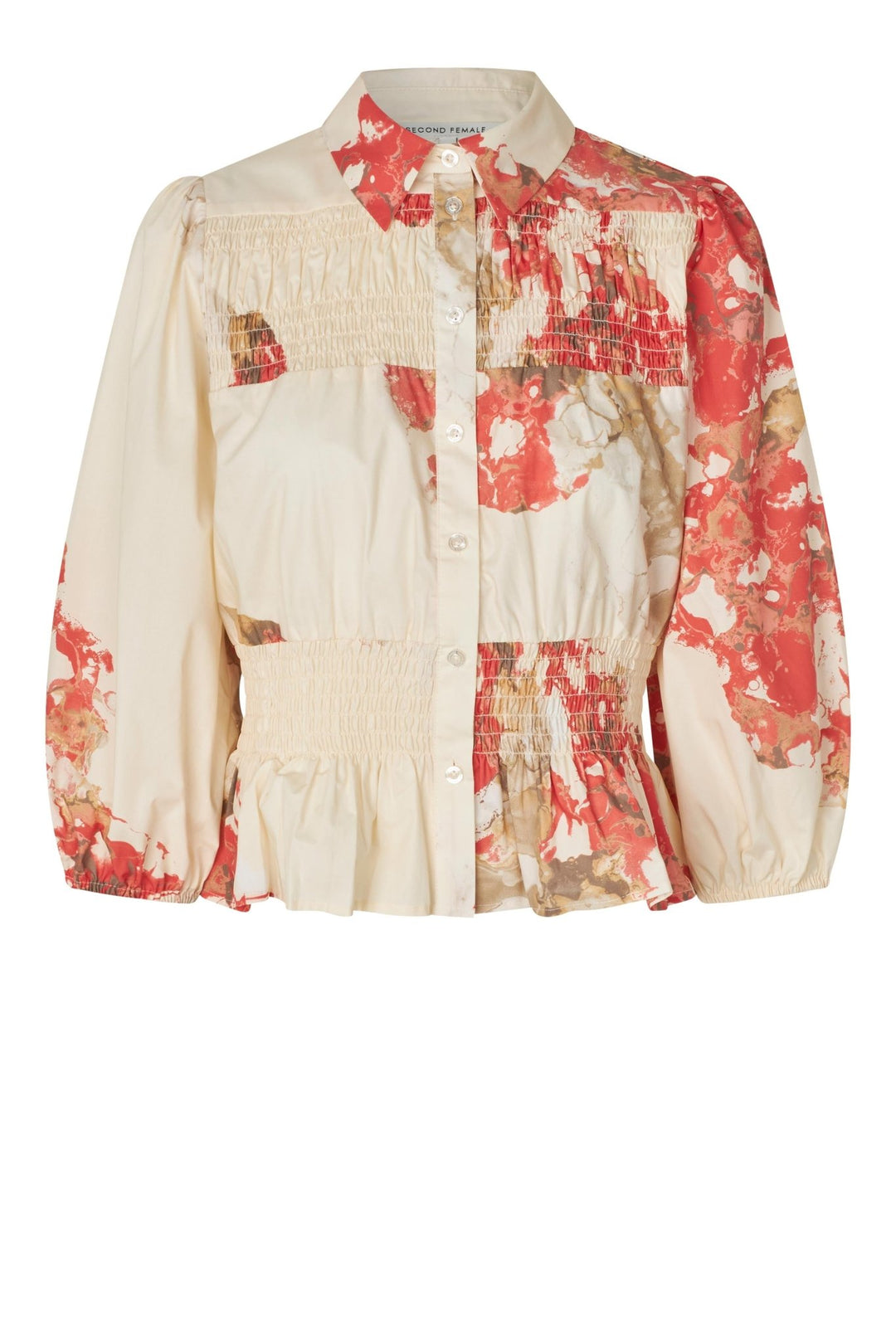 Sirmione Shirt Spiced Coral | Skjorter og bluser | Smuk - Dameklær på nett