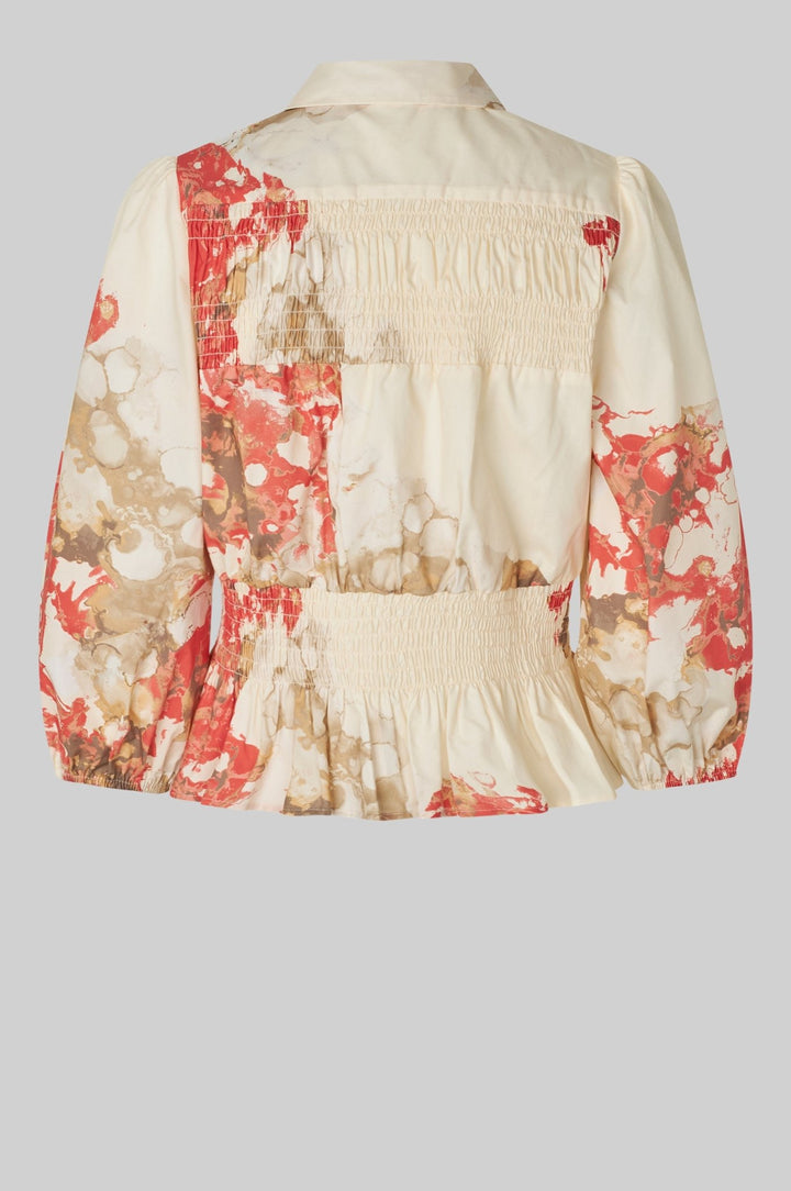 Sirmione Shirt Spiced Coral | Skjorter og bluser | Smuk - Dameklær på nett