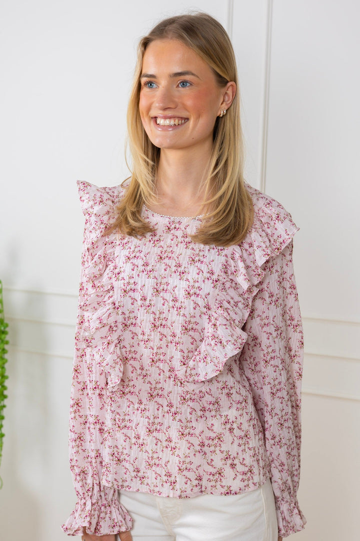 Siza Blouse Rose/Pink | Skjorter og bluser | Smuk
