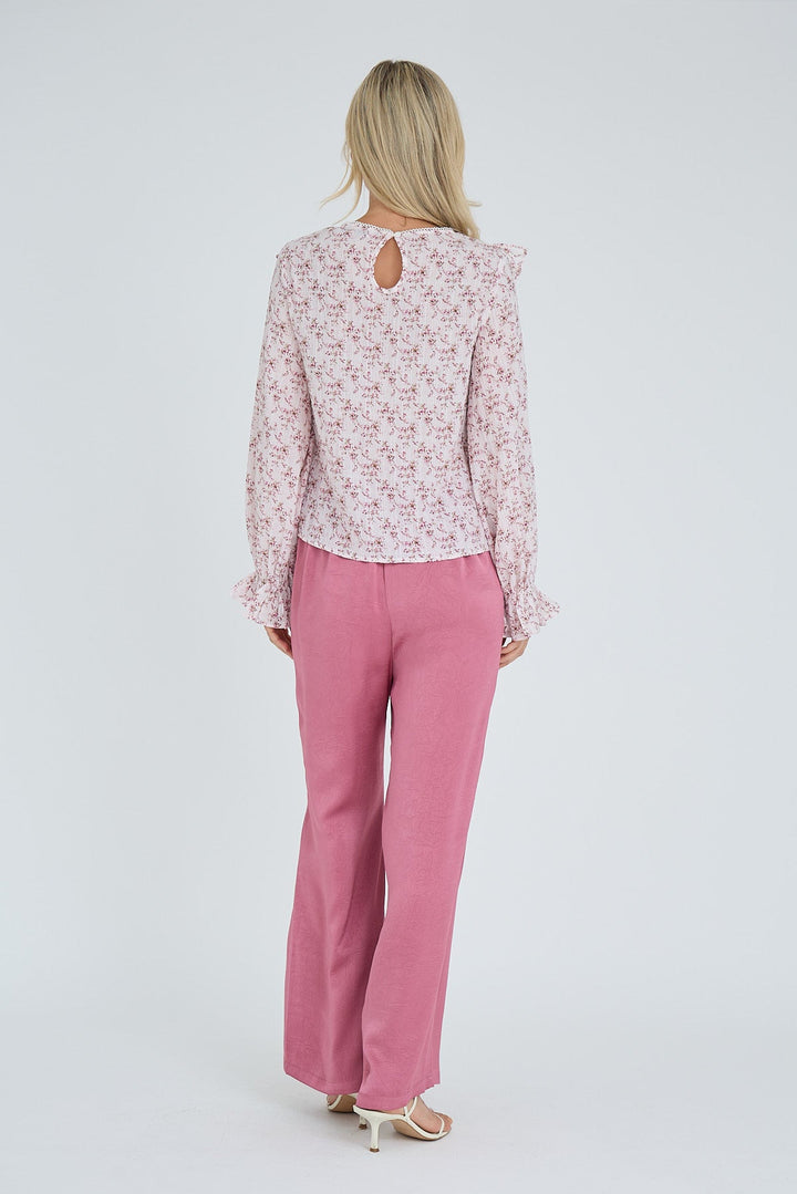 Siza Blouse Rose/Pink | Skjorter og bluser | Smuk