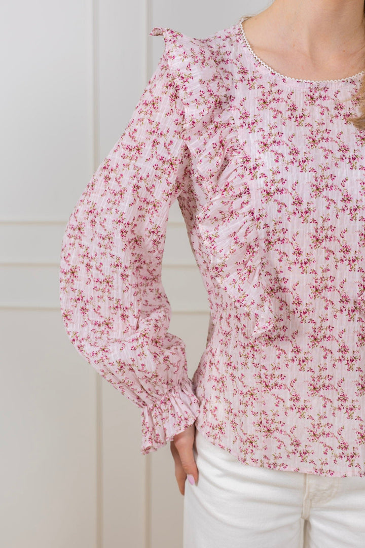Siza Blouse Rose/Pink | Skjorter og bluser | Smuk