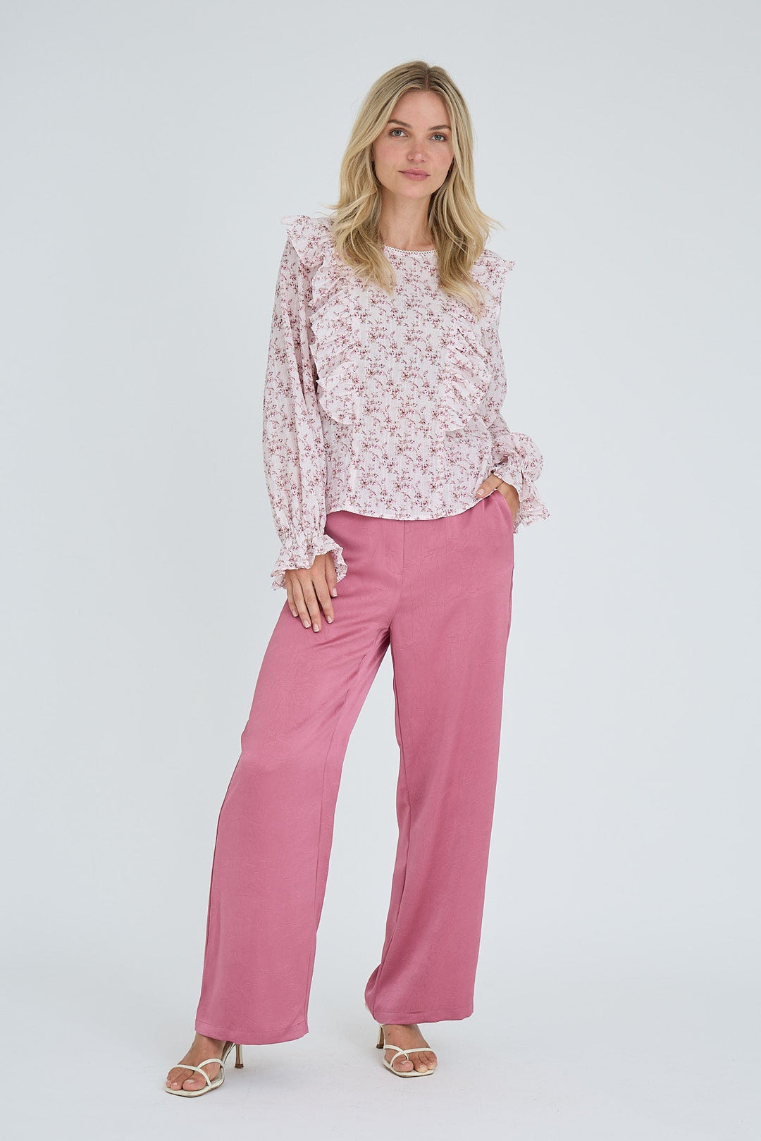 Siza Blouse Rose/Pink | Skjorter og bluser | Smuk