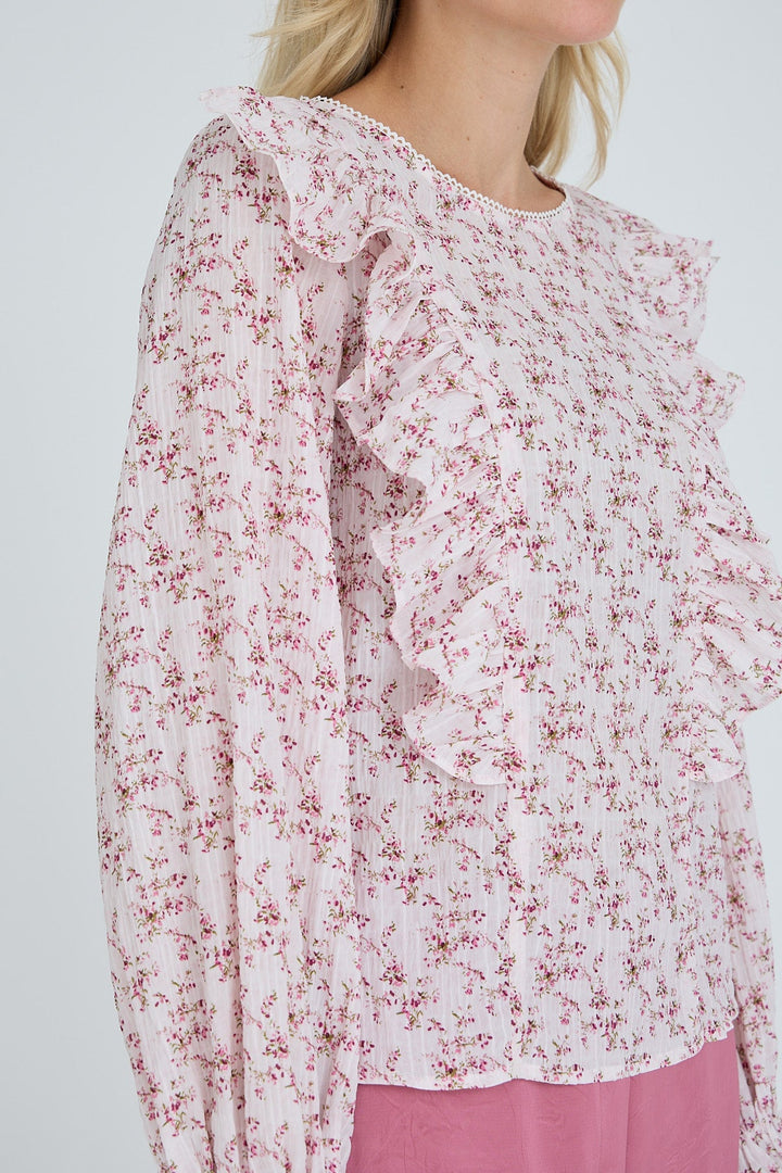 Siza Blouse Rose/Pink | Skjorter og bluser | Smuk
