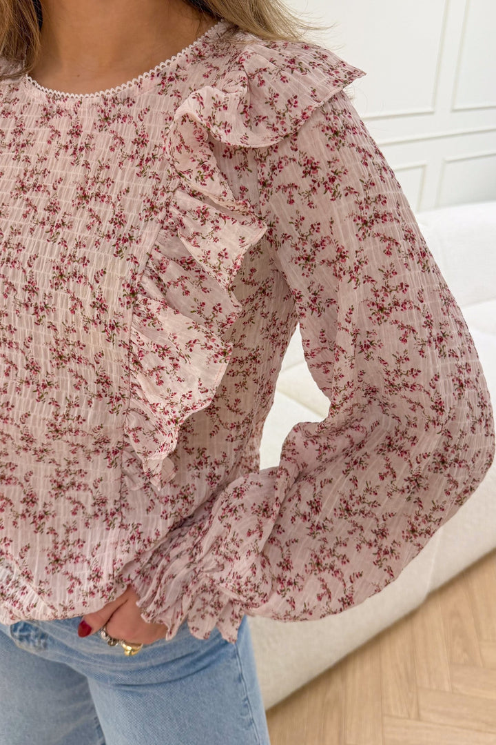 Siza Blouse Rose/Pink | Skjorter og bluser | Smuk