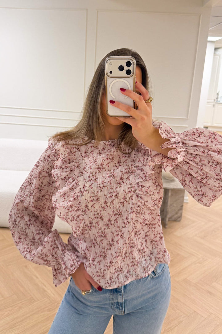 Siza Blouse Rose/Pink | Skjorter og bluser | Smuk