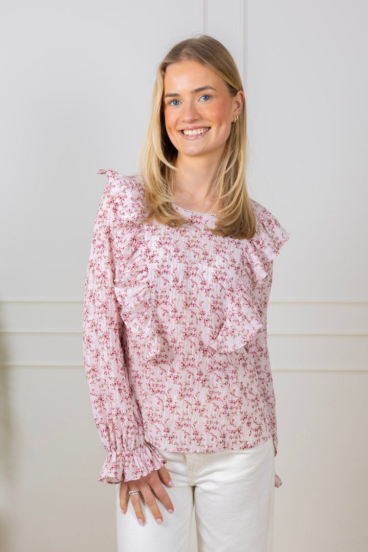 Siza Blouse Rose/Pink | Skjorter og bluser | Smuk