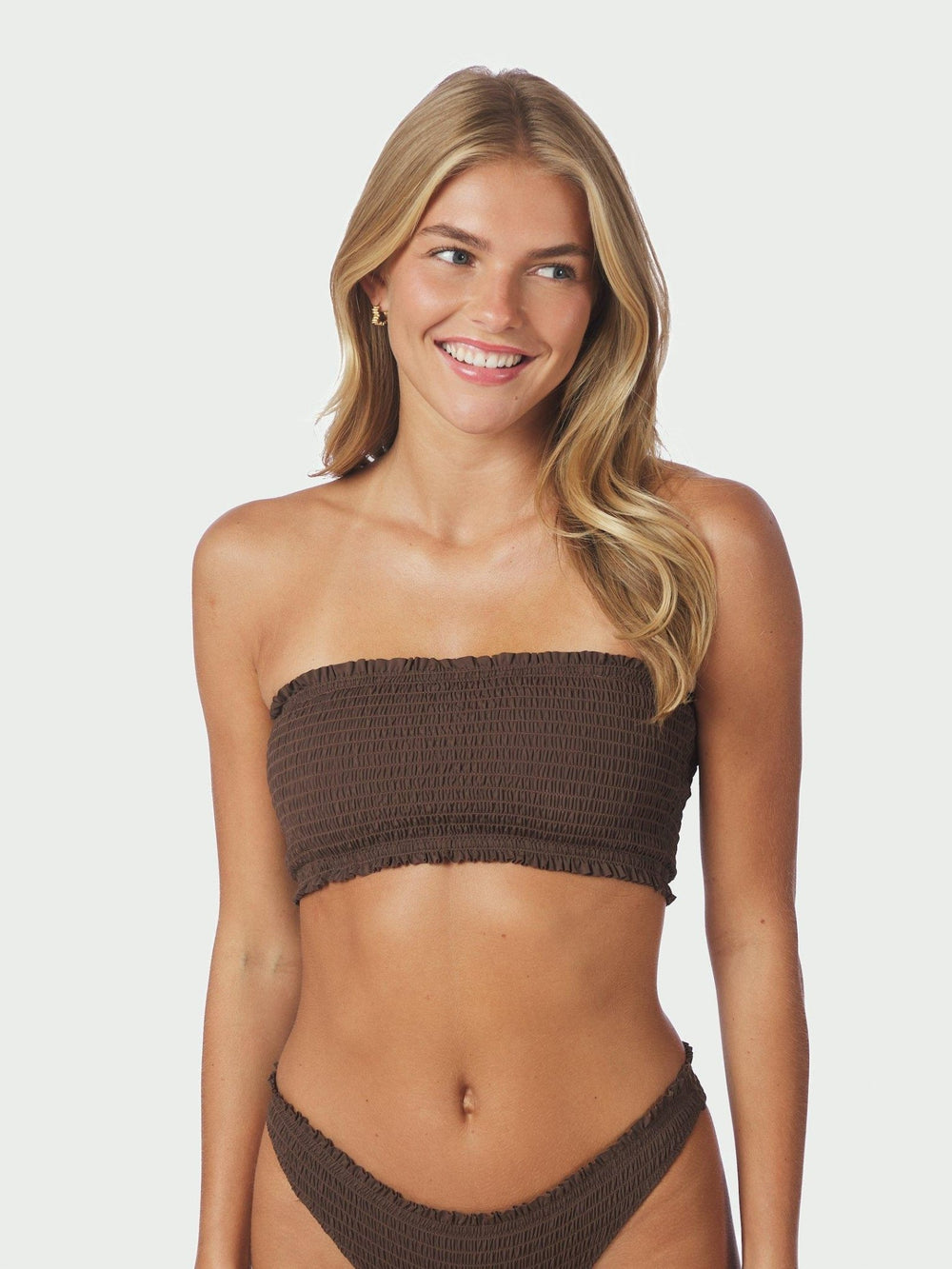 Skin Lobster Bikini Top Brown | Badetøy | Smuk