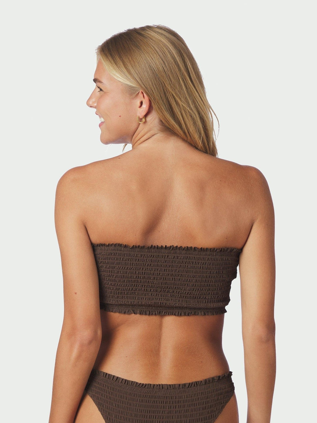 Skin Lobster Bikini Top Brown | Badetøy | Smuk