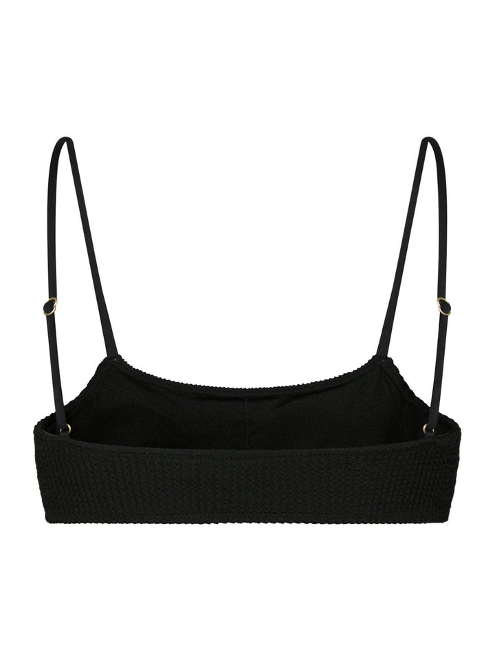 Skin Sand Crepe Swim Top Black | Badetøy | Smuk