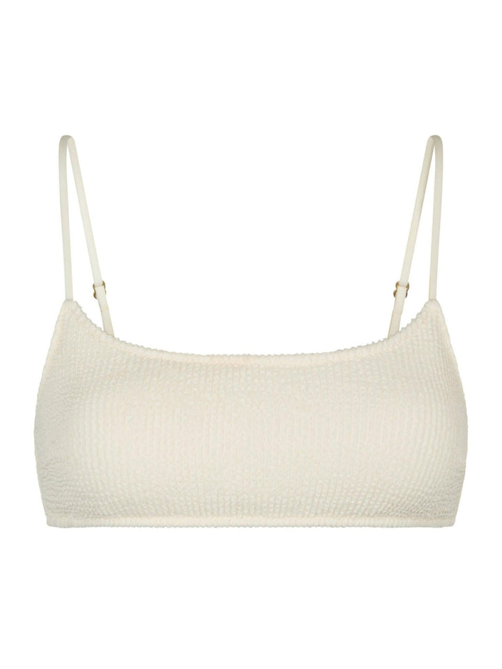 Skin Sand Crepe Swim Top Ivory | Badetøy | Smuk