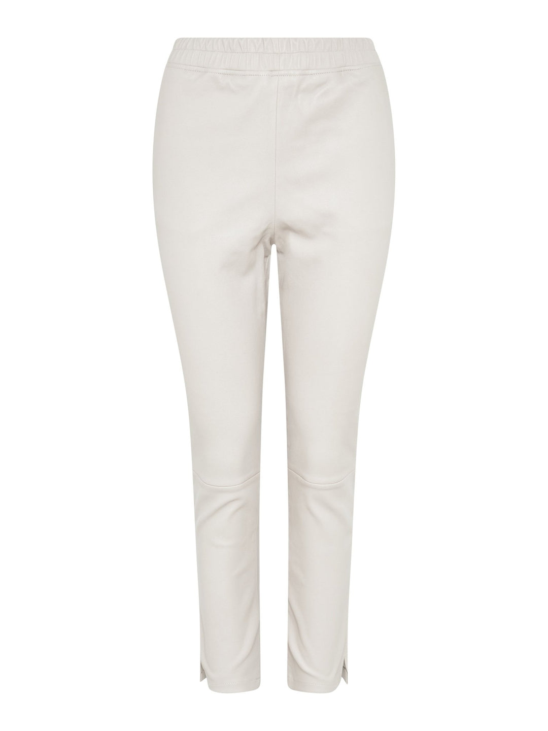 Skippy Leather Trouser Sand | Bukser | Smuk