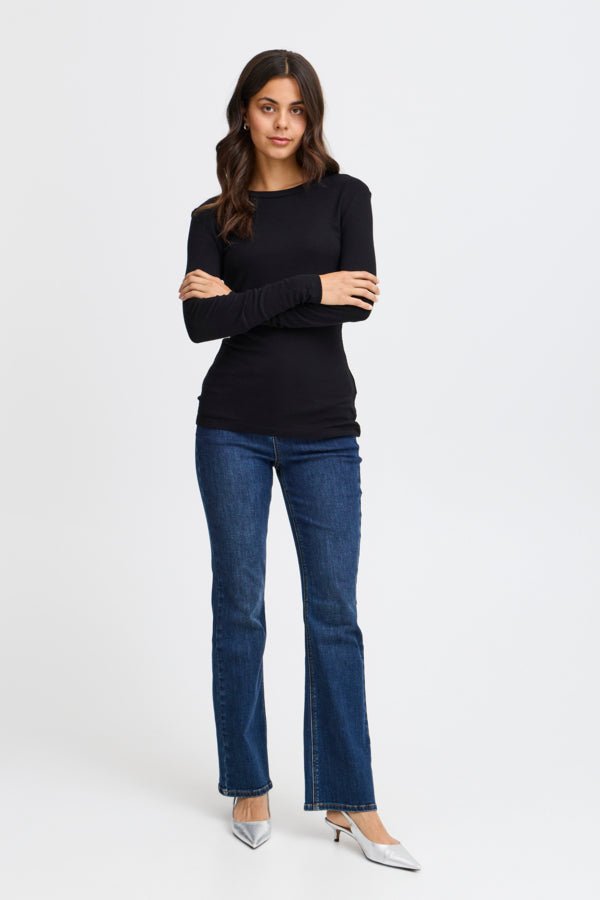 Soffi Tee 1 Black | Topper | Smuk - Dameklær på nett