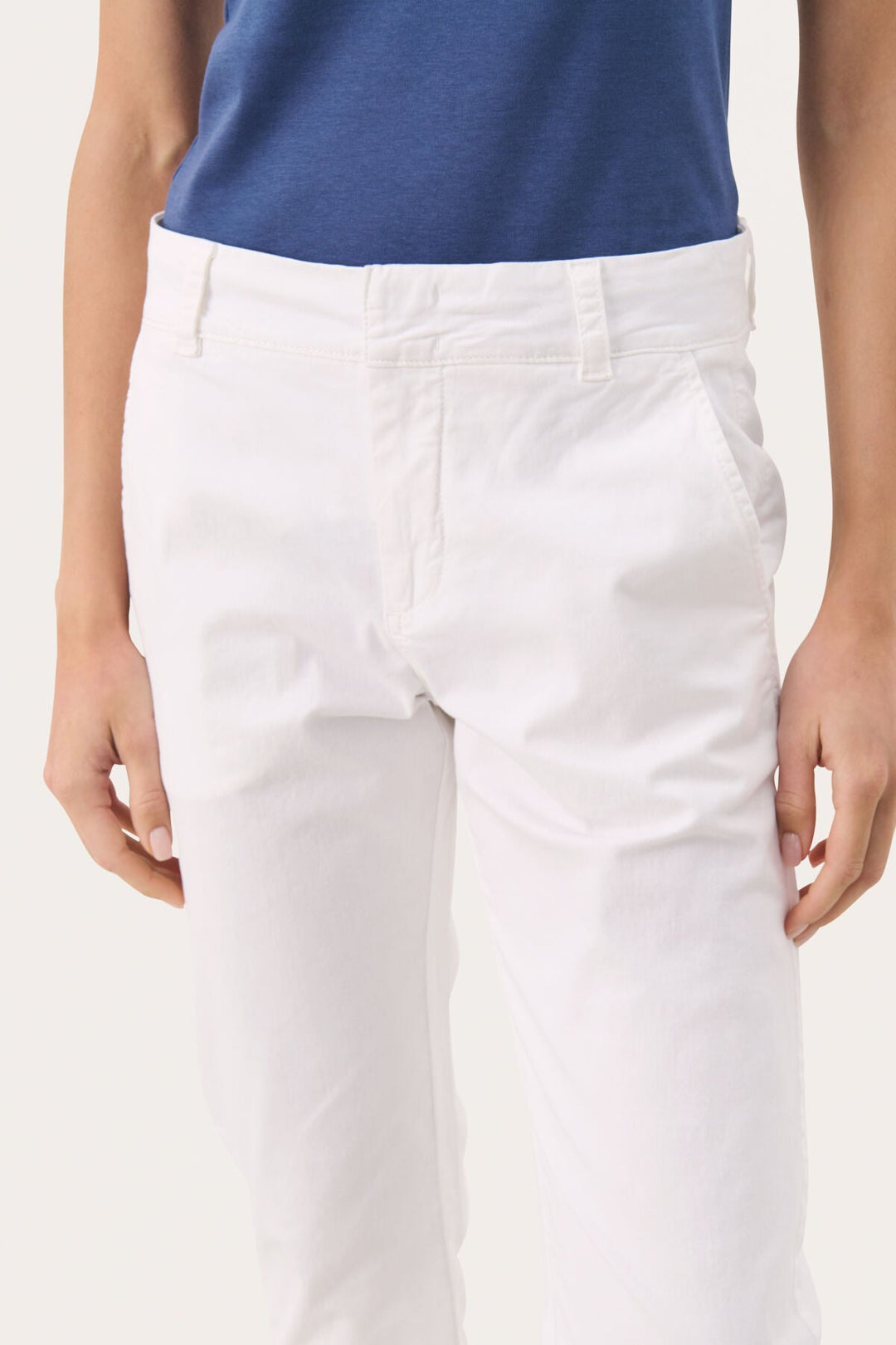 Soffynspw Pants Bright White | Bukser | Smuk - Dameklær på nett