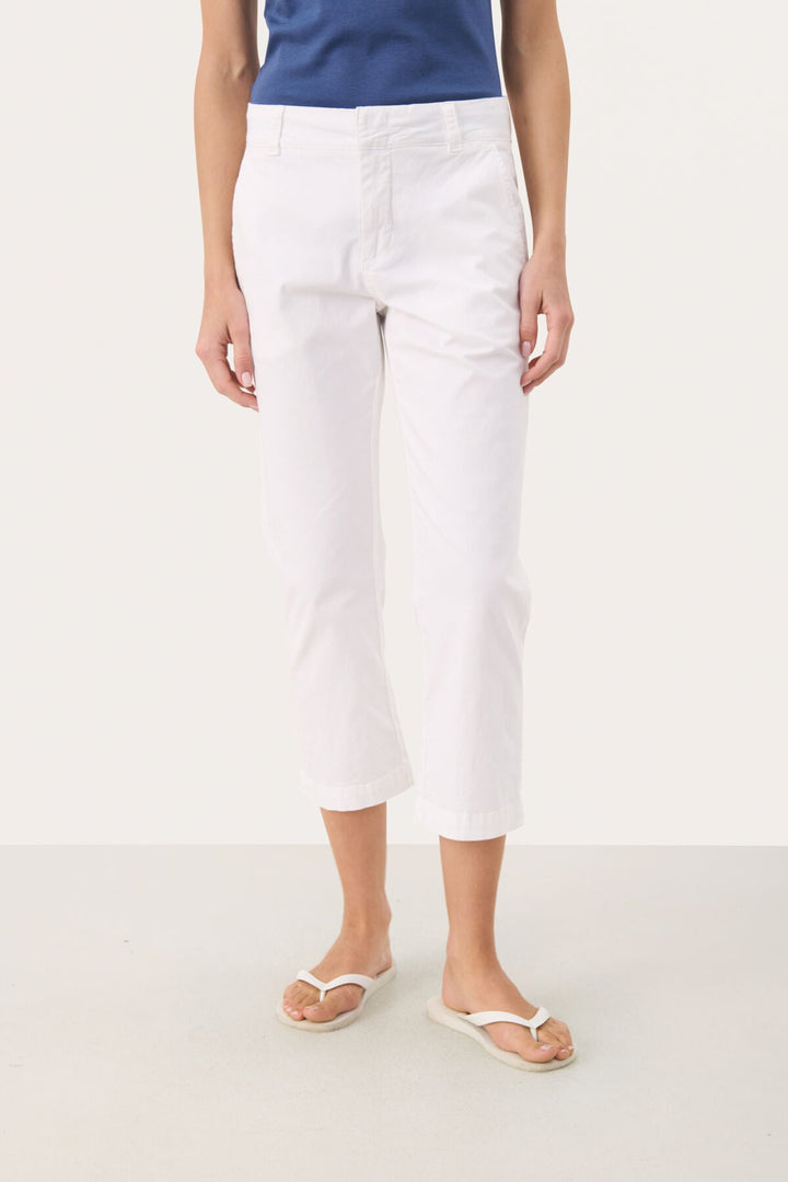Soffynspw Pants Bright White | Bukser | Smuk - Dameklær på nett