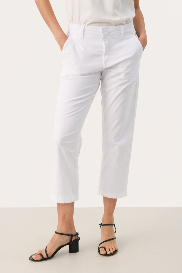 Soffynspw Pants Bright White | Bukser | Smuk - Dameklær på nett