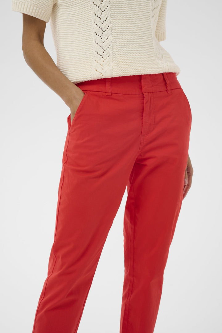 Soffys Pants Poppy Red | Bukser | Smuk