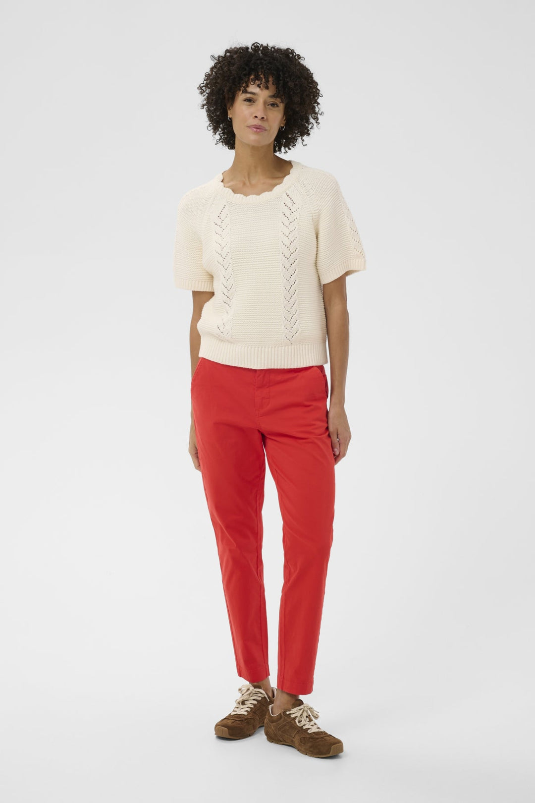 Soffys Pants Poppy Red | Bukser | Smuk
