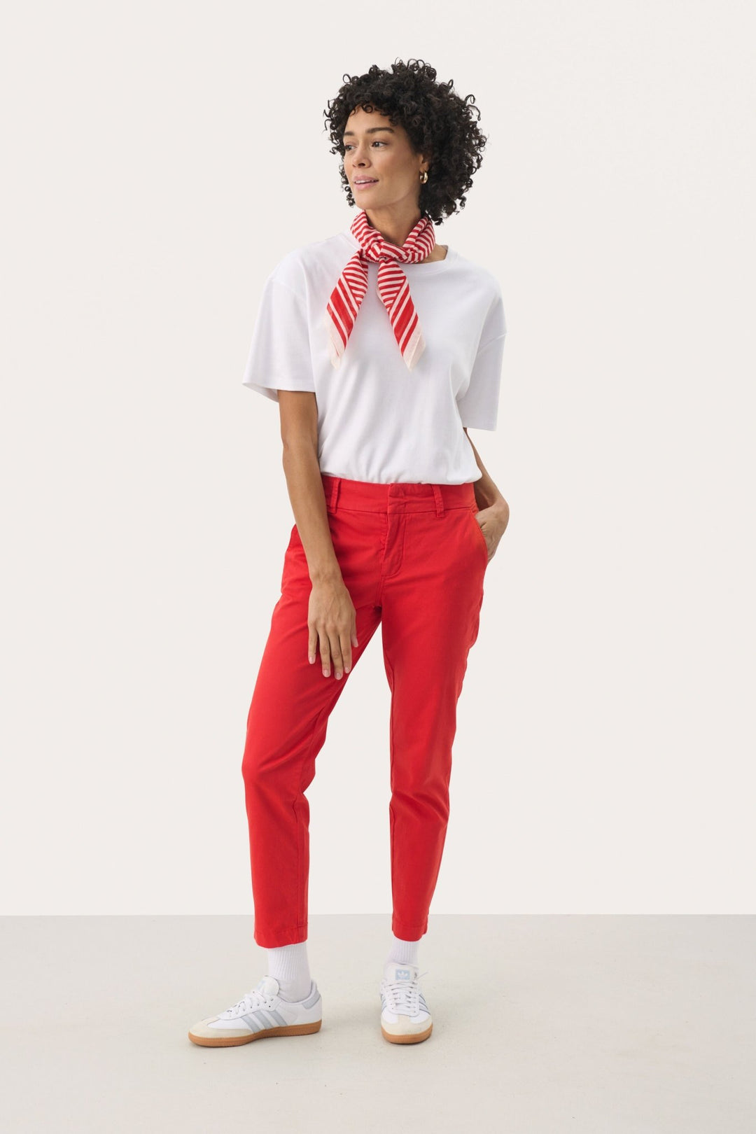 Soffyspw Pants Mars Red | Bukser | Smuk - Dameklær på nett