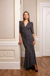 Sofia Dress Dot Mesh